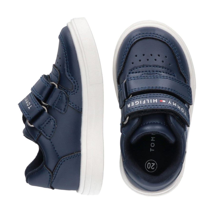 Sneaker Bassa Velcro Flag da bambino Tommy Hilfiger | T1B9328411355800